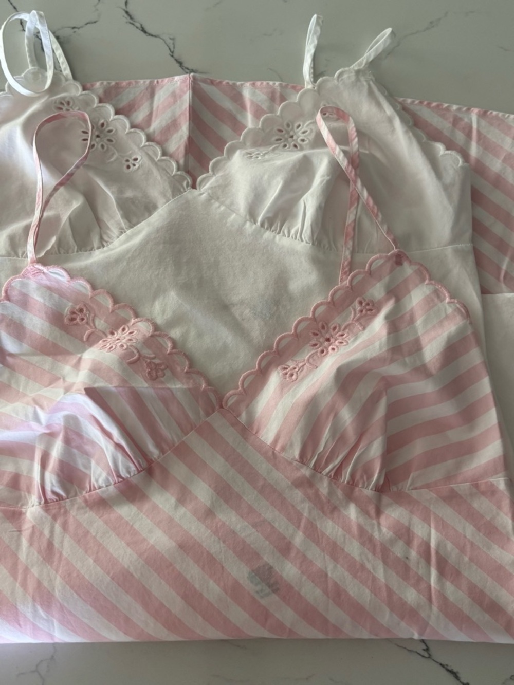 Victoria's Secret Lace-Trim Mini Slip. - Picture 12 of 16